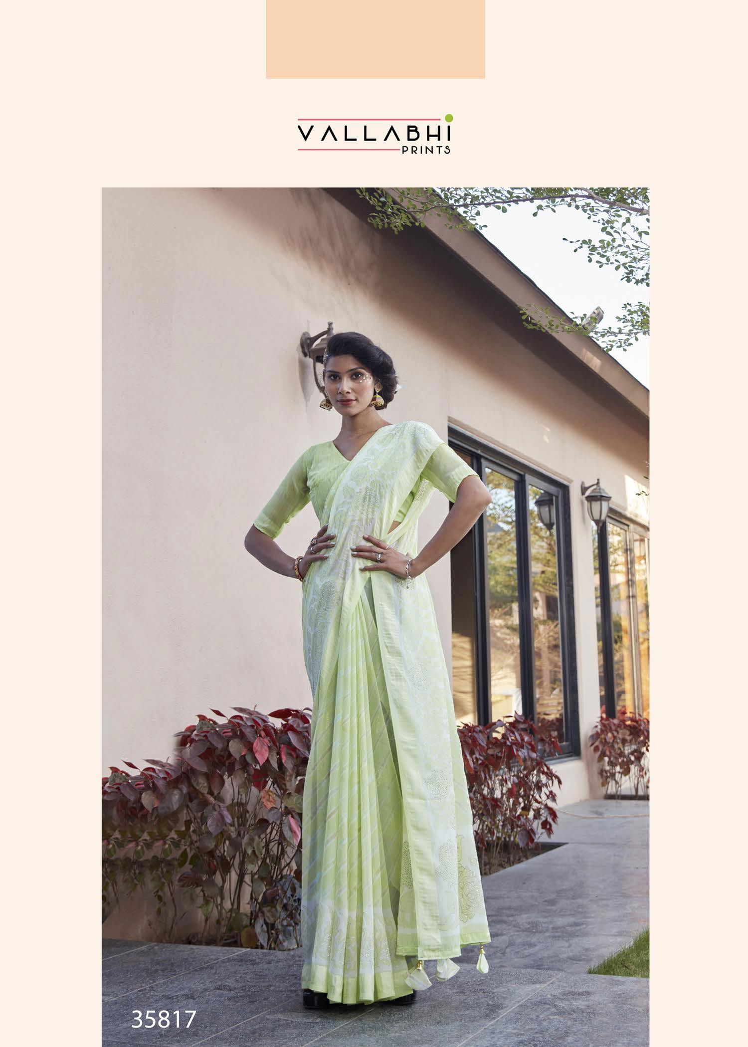 Harini By Vallabhi Printed Designer Georgette Sarees Wholesale Market In Surat